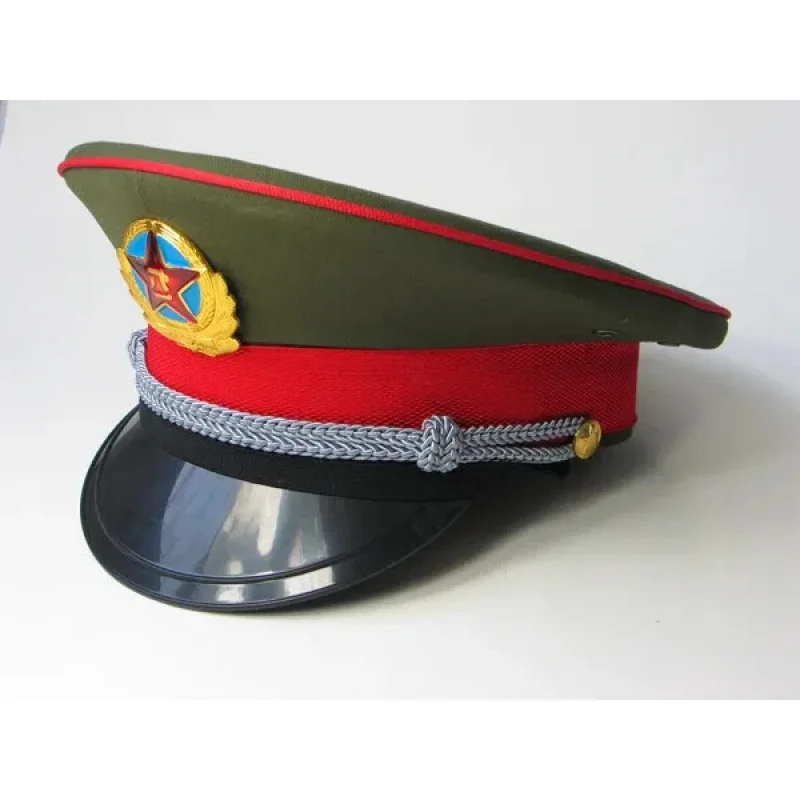 Original Chinese ARMY PLA Type 87 Officer Visor Hat in Perfect condition AAA