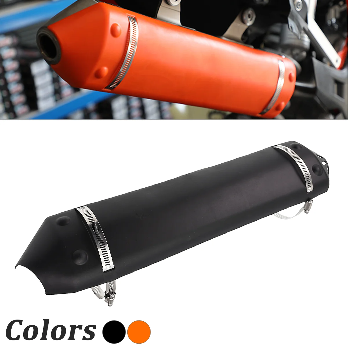 

2024 For KTM EXC 250 300 EXC250 EXC300 XC XCW TPI Erzbergrodeo 2 Stroke Exhaust Pipe Protector Heat Shield Cover Guard Motocross