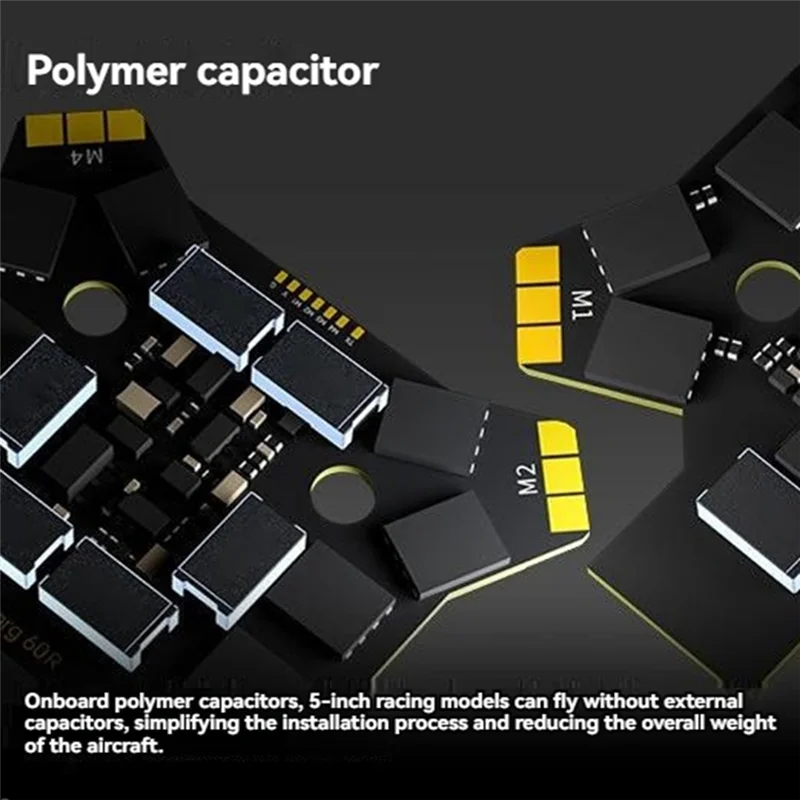 Summer Sale Borg 5S FPV Stack Borg 5S Flight Controller Built-In ELRS 2.4Ghz Receiver Borg 60R ESC 4-8S 20X20 For FPV Racing Par