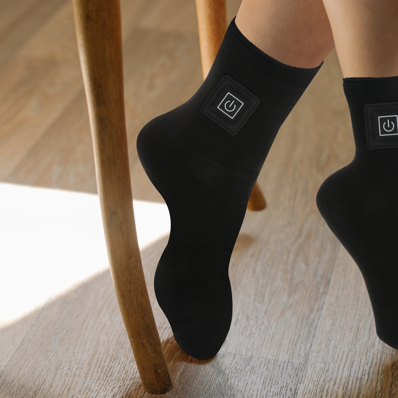 

Heated Socks Warm Cotton Intelligent Design for Winter Cycling Camping Men Women Heated Stocking Kids Toddler Gift