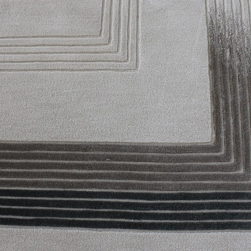 Einfach, Linie, Design, japanisch, Zen, Stil, Teppich, Zuhause, Wohnzimmer, elegant