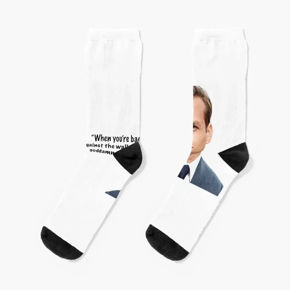 Harvey Specter Socks japanese fashion Running Designer Man Socks Women's