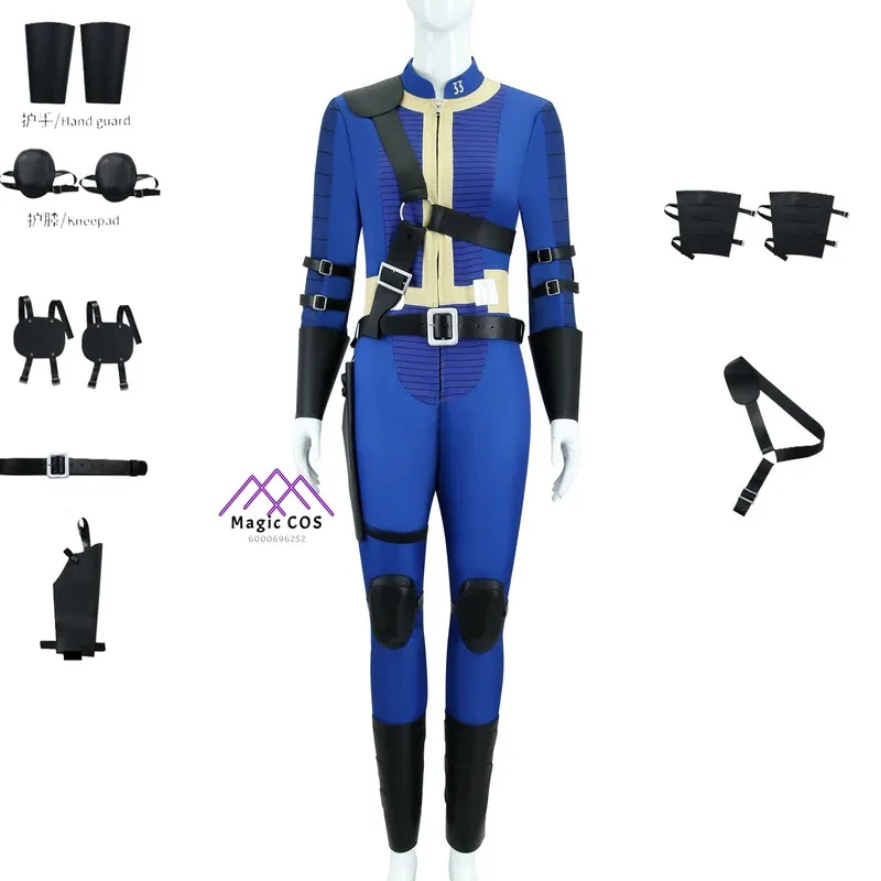 

In Stock Fallout Lucy MacLean Cosplay Costume for Women Adult Carnival Uniform Anime Halloween Party Costume Game Anime Clothes