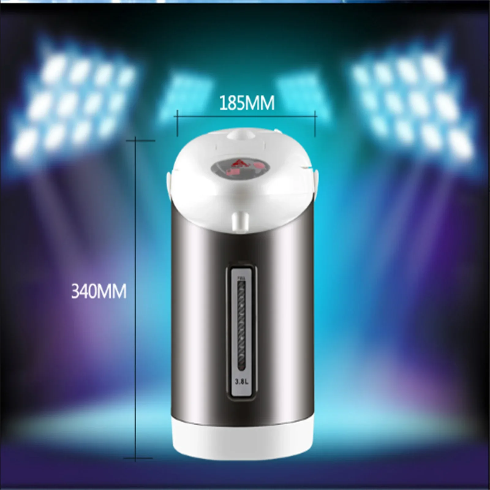 

3.8L Electric Boiling Water Kettle – All Stainless Steel with Automatic Insulation for Home Use