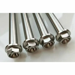 1* Motorcycle Titanium Alloy M10 *1.25*135mm/240mm/290mm Bolts Screws Flange Head Hollow