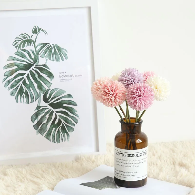 10/15 Stück Künstliche Blumen Chrysanthemen Halloween Heim Tischdekoration Outdoor Garten Hochzeit Kranz Brautsträuße DIY Geschenk – Detail 2
