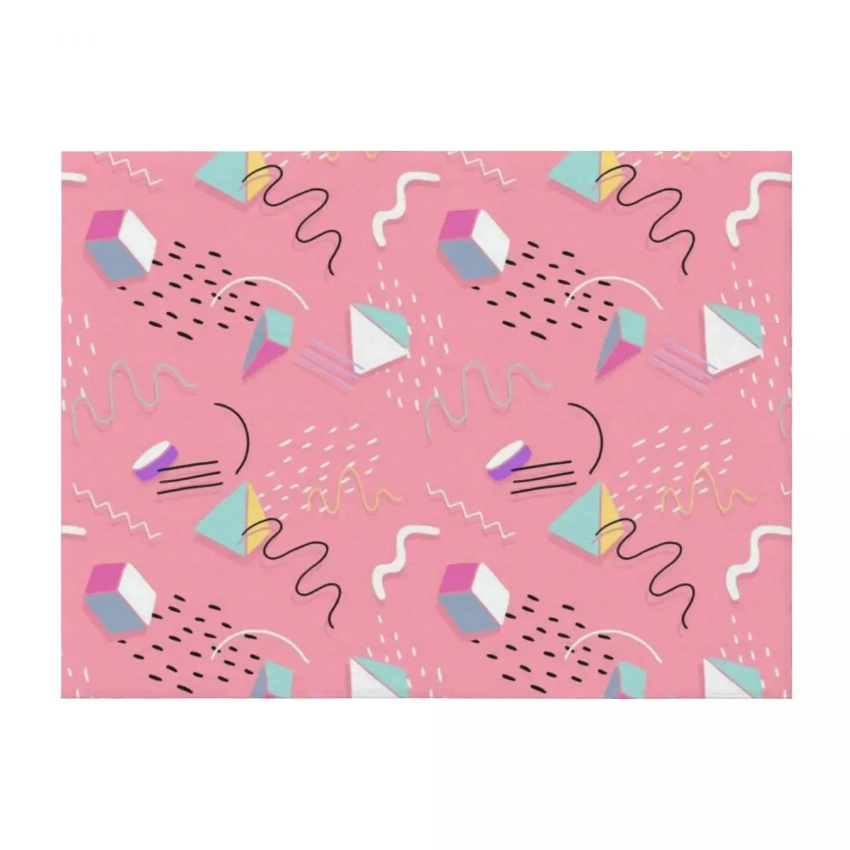 

Memphis design Throw Blanket Comforter Beautifuls Luxury Designer Softest Blankets