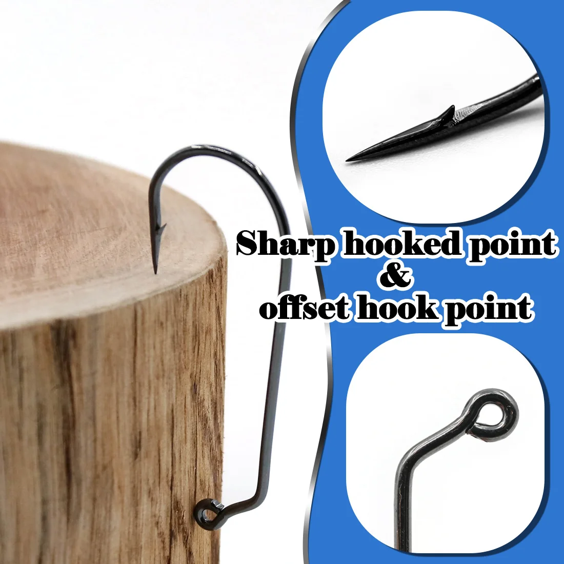 تهزهز هوك 60 درجة الصيد 25 قطعة عالية الكربون الصلب طويل عرقوب تهزهز رئيس قالب أبردين هوك المياه المالحة صيد السمك #4
