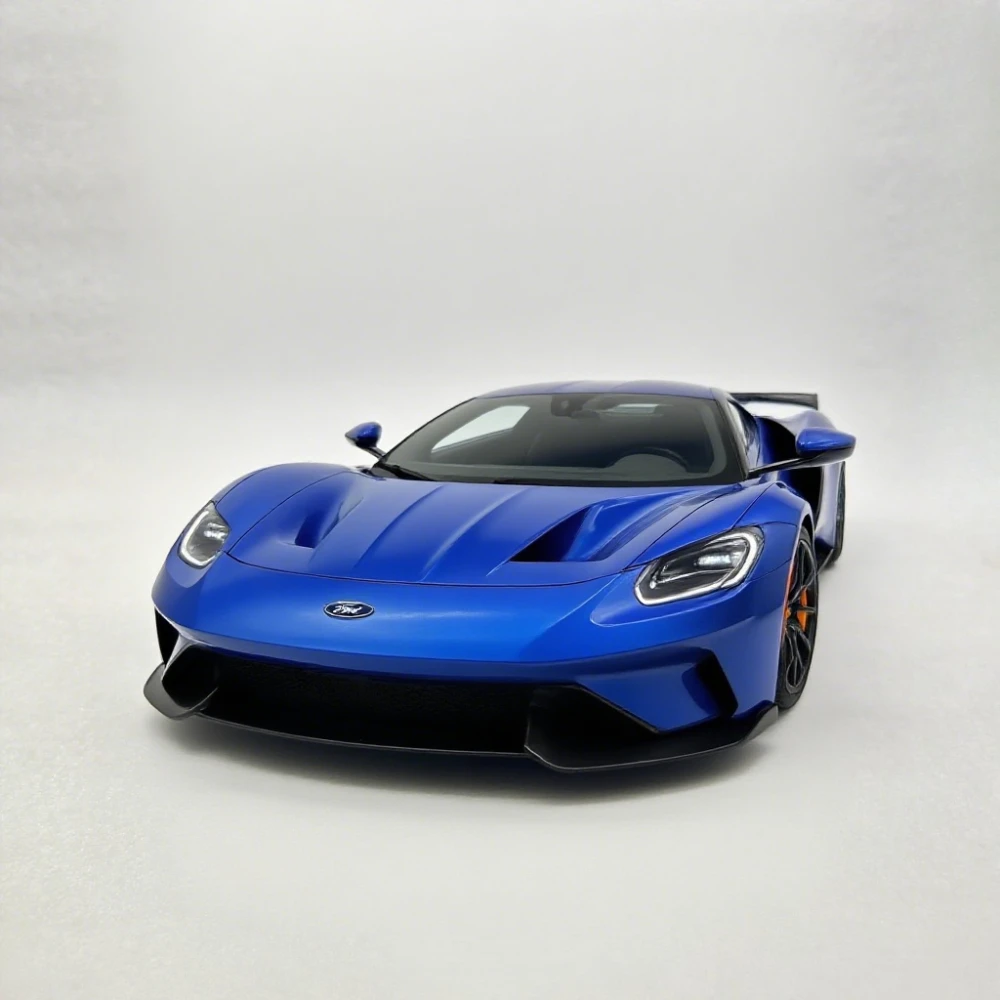 1:64 2021 فورد GT محاكاة عالية دييكاست سيارة سبيكة معدنية نموذج سيارة الديكور عرض مجموعة الهدايا A1 #1