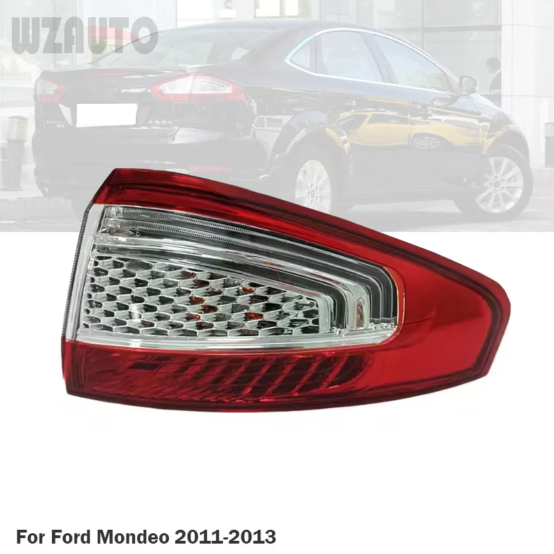 

Auto Brake Lamp Brake Light Housing Rear Bumper Lamp Tail Light Cover For Mondeo 2011 2012 2013