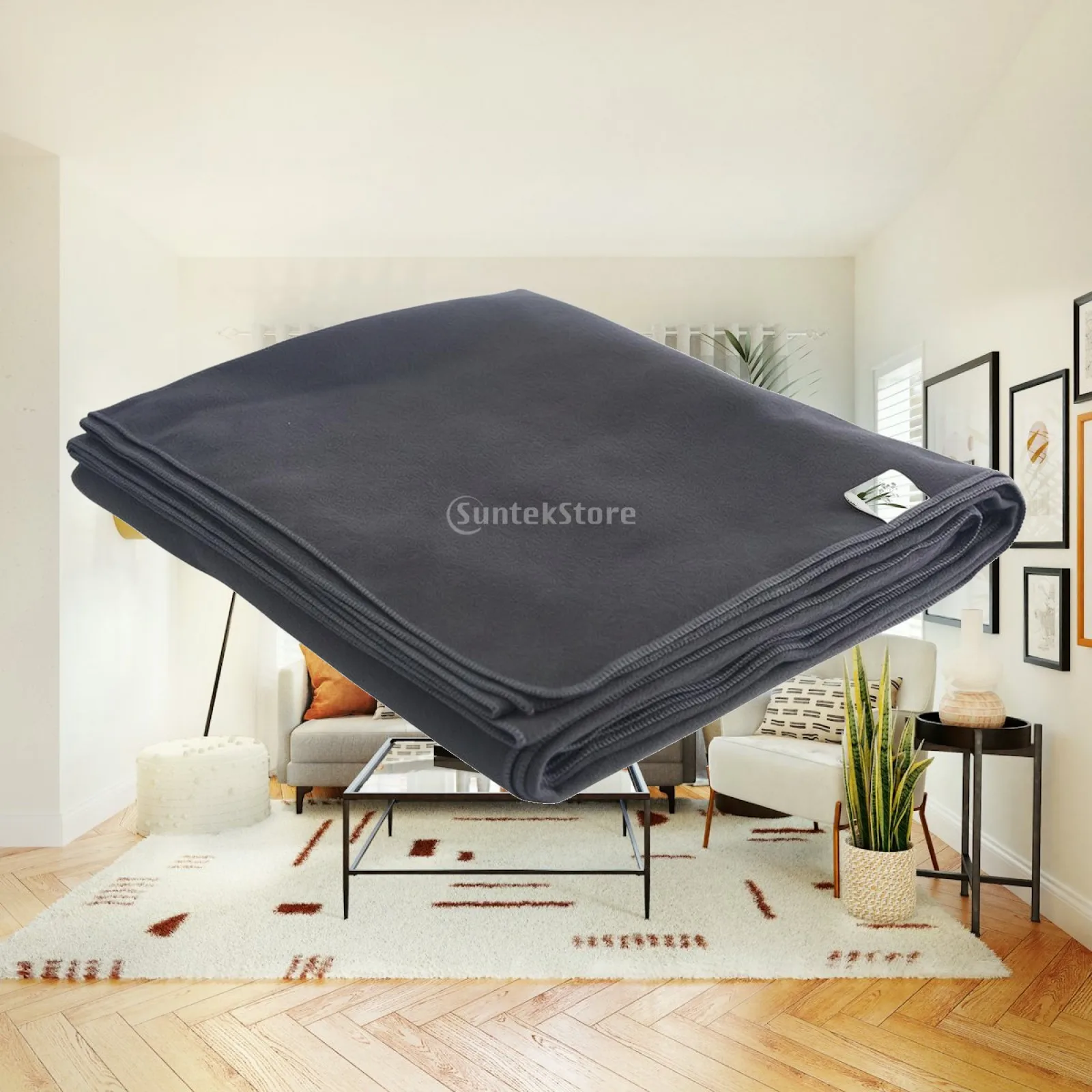 Stretch Support Blanket Soft Stretch Assistance Blanket Versatile Portable for Yogis, Home Practice
