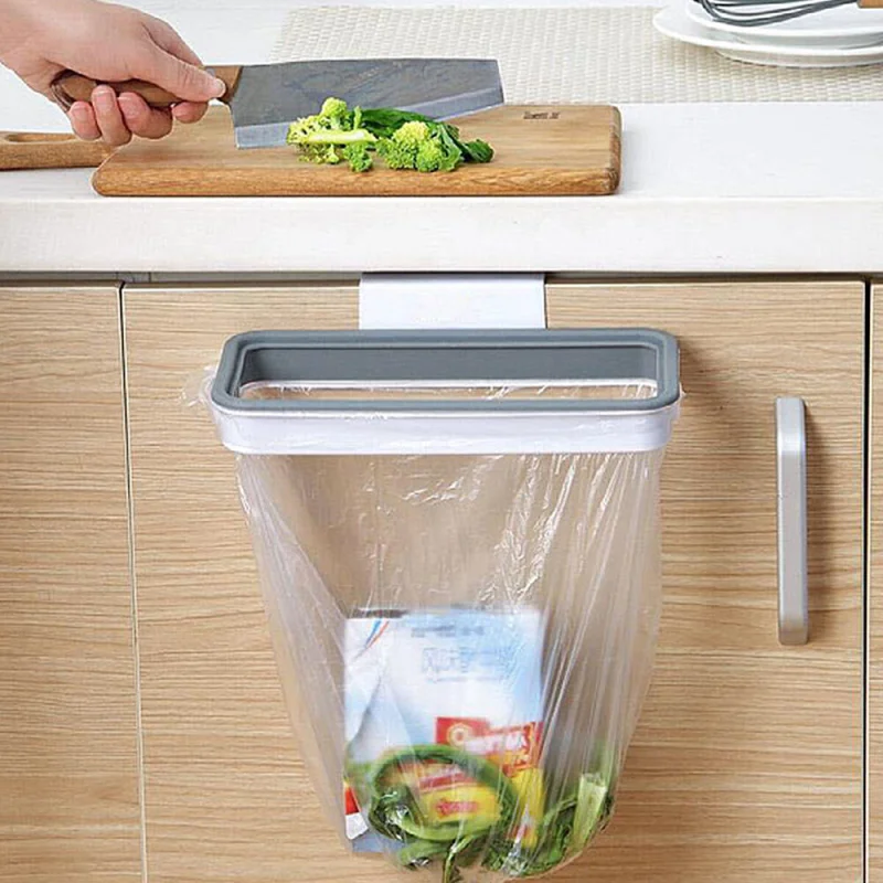 Super Strong Trash Bag Garbage Bag Hanger Rubbish Holder Hanging Trash Rubbish Bag Holder Can Bin Plastic Bracket Stand Rack