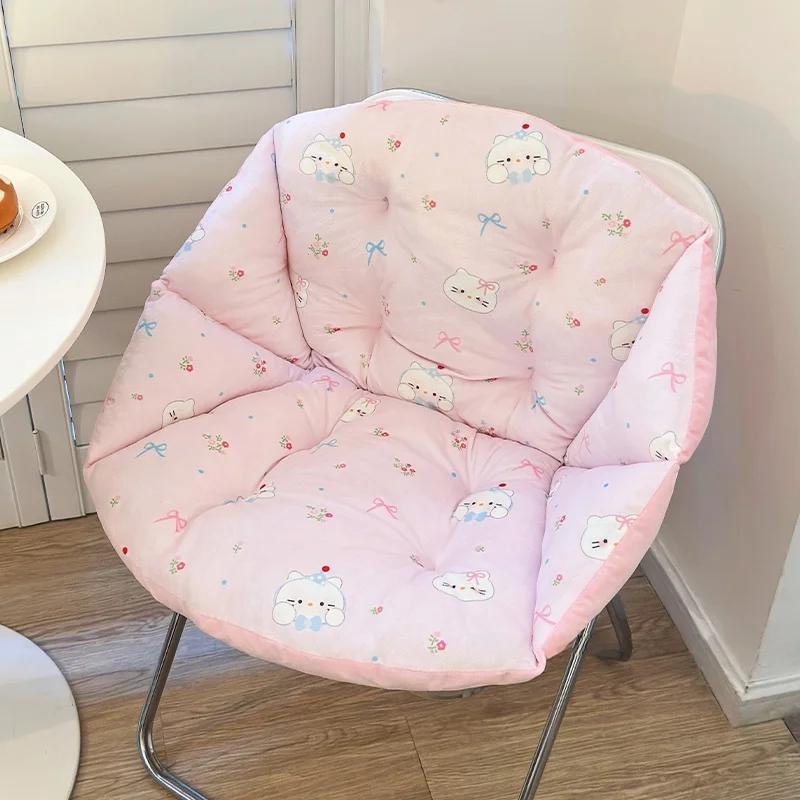 

Thiened Office Chair Cuion f Envelope Inteated Pad Ba Support Pillow for Long Time Sitting Home Use round ape