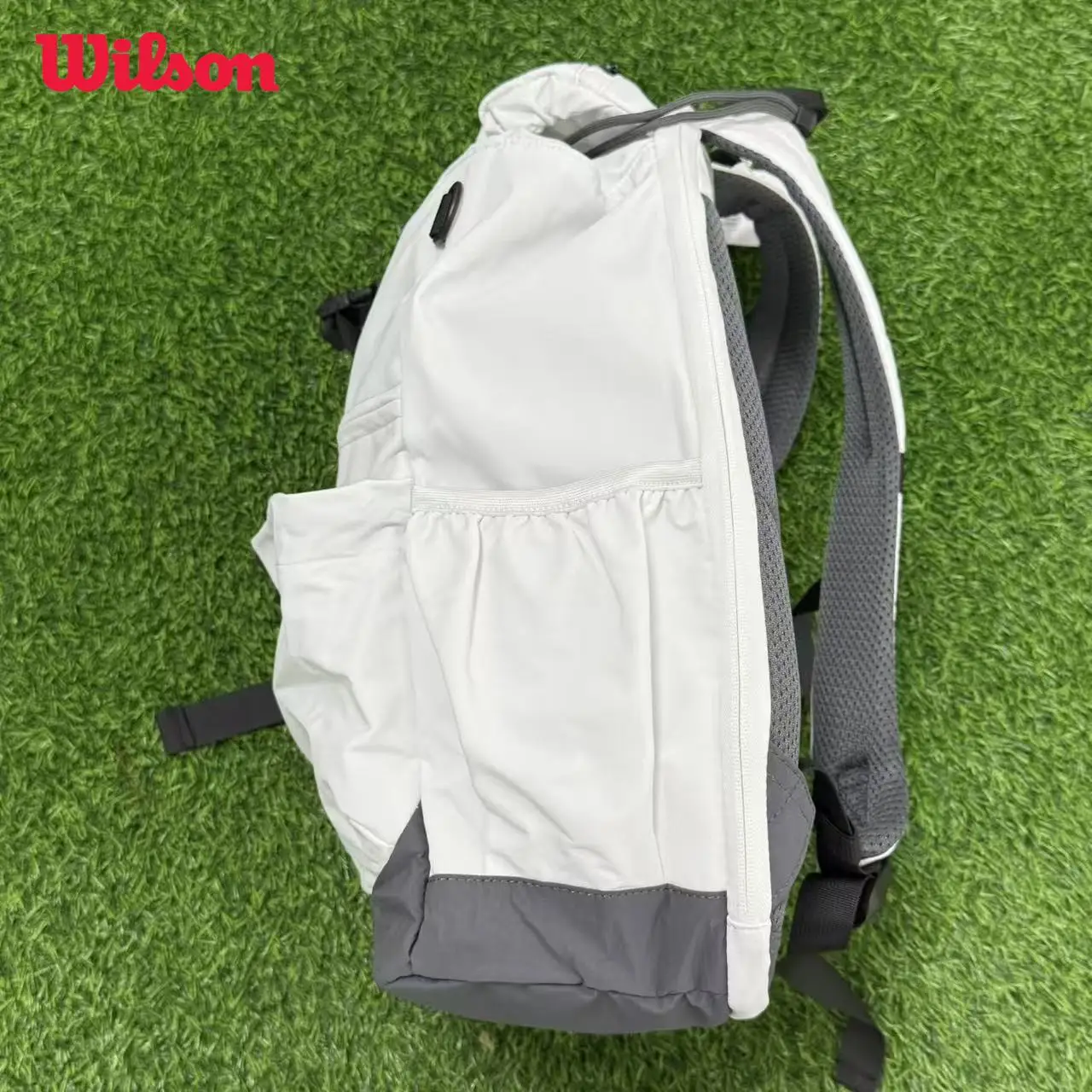 حقيبة ظهر WILSON 2025 الجديدة DUO FLAP بطبقة مزدوجة قابلة للطي متعددة الوظائف للتنس حقيبة ظهر رياضية للجنسين #4