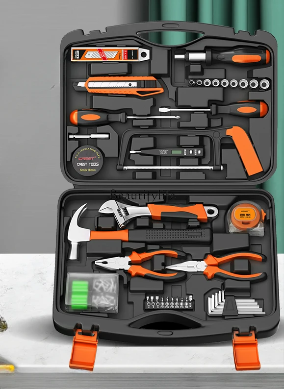 

Household Tool Kit Daily Maintenance Hardware Universal Full Set Family Complete Collection Combination