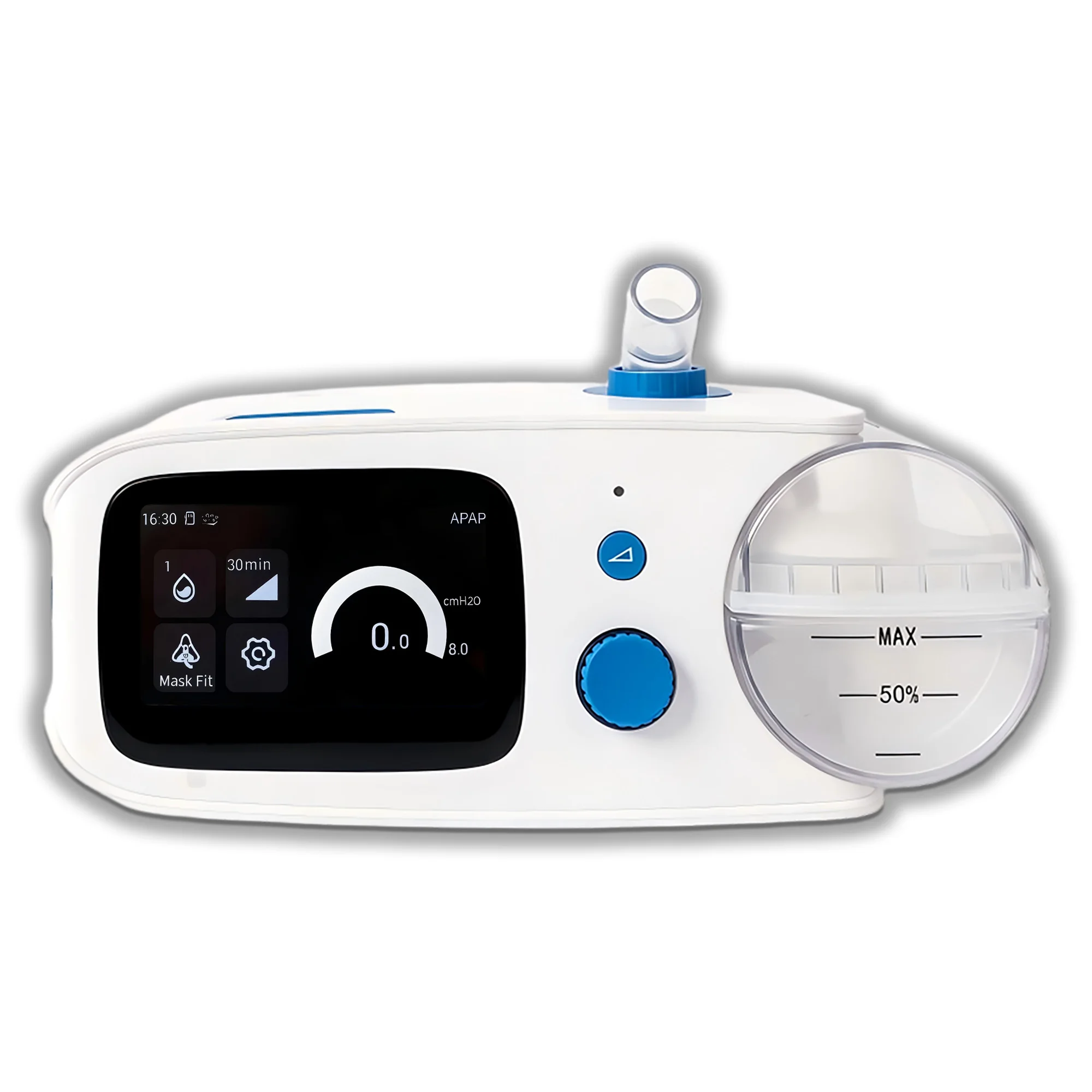 Auto CPAP APAP Sleep Apnea Machine with Mask, 4.3 Touch Screen, 5 Level Humidification, Anti Snoring, Quiet Under 30dB Home Use