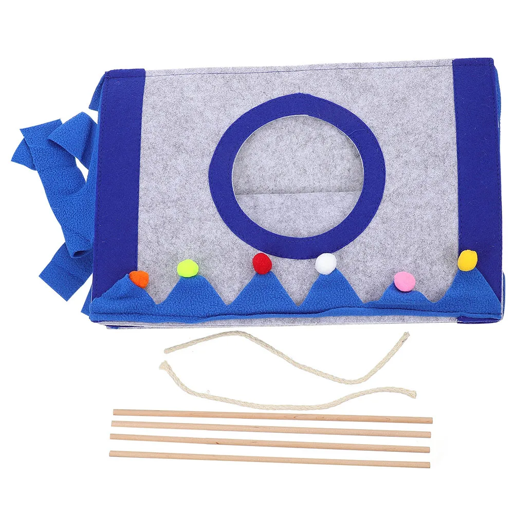 

Pet Nest Tent For Small Animals, Soft Felt Rabbit Hideout Bed, Reusable Hamster Hut, Bunny Cage Accessories, Breathable Guinea