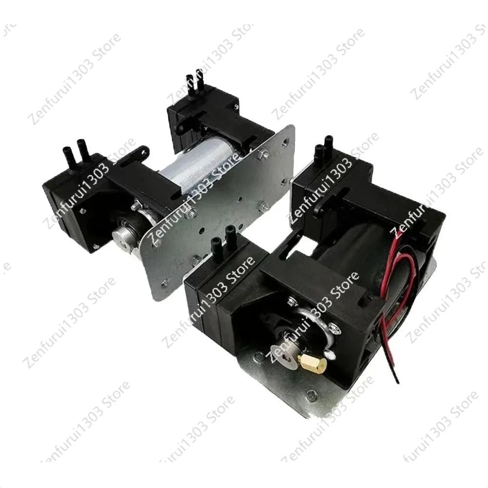 12V/220V High Positive Negative Pressure Vacuum Pump Large  Beauty Instrument Mute Double Head  Micro Air Pump