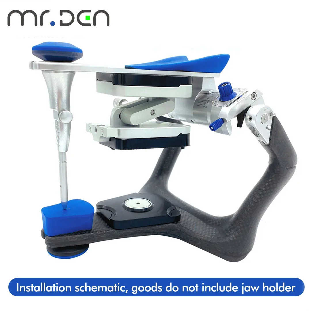 MR DEN Plaster-Free Multi-Functional Dental Articulator Base with Clamping System Magnetic attraction-free gypsum transfer base