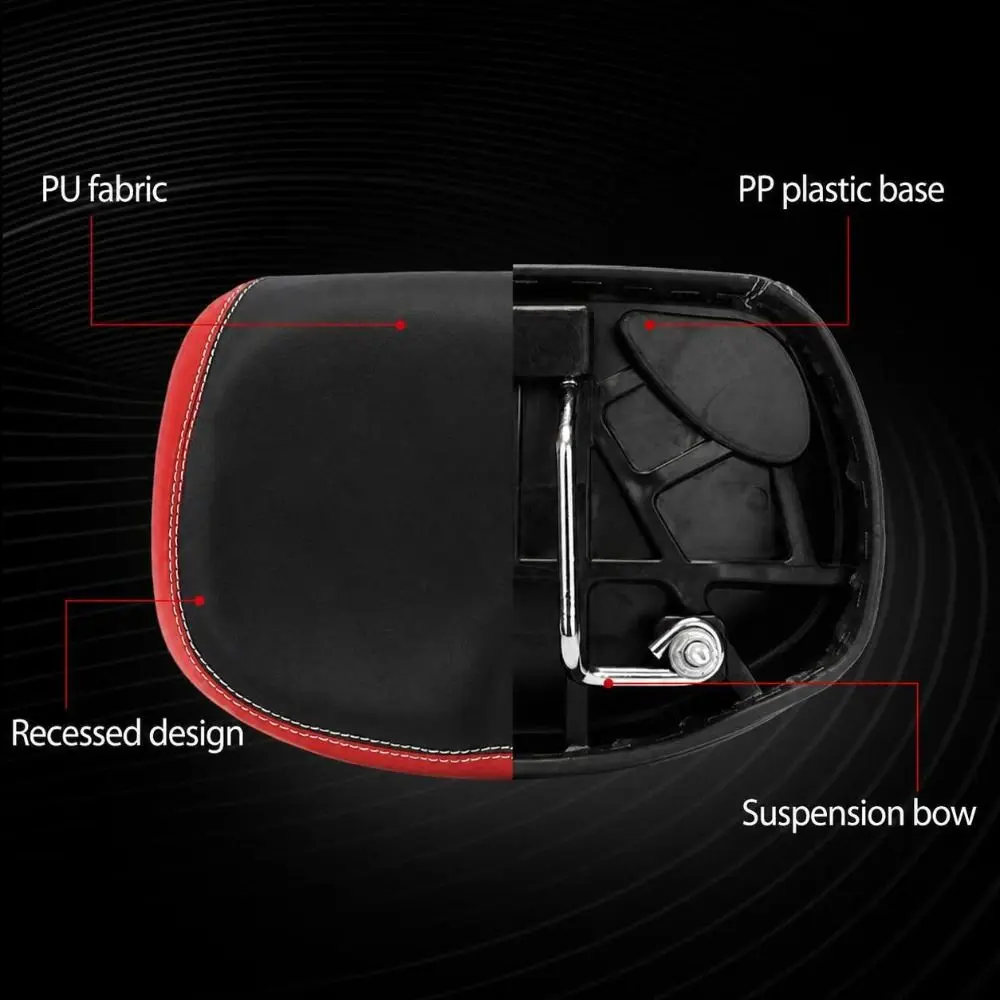 Shock-Absorbing Noseless Bike Seat Comfort Waterproof Bike Seat Cushion Nonslip Thickened Bicycle Seat Cushion