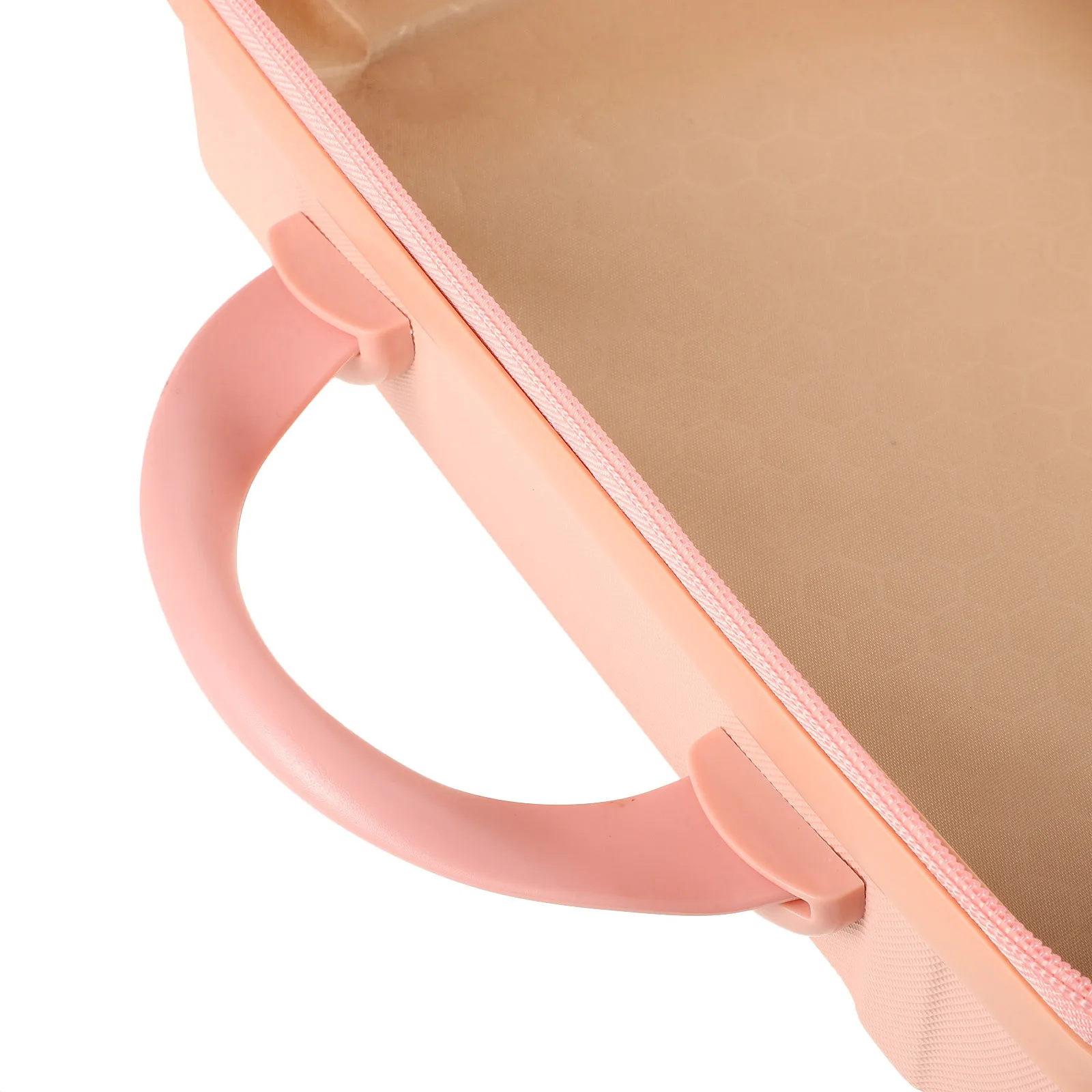 14 Inch Makeup Suitcase Portable Travel Case Large Capacity Lightweight Multi-Functional Organizer for Jewelry