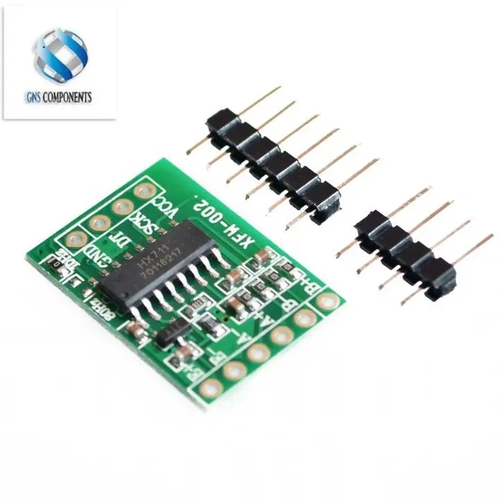

HX711 Weighing Sensor Dual-Channel 24 Bit Precision A/D Module Pressure Sensor