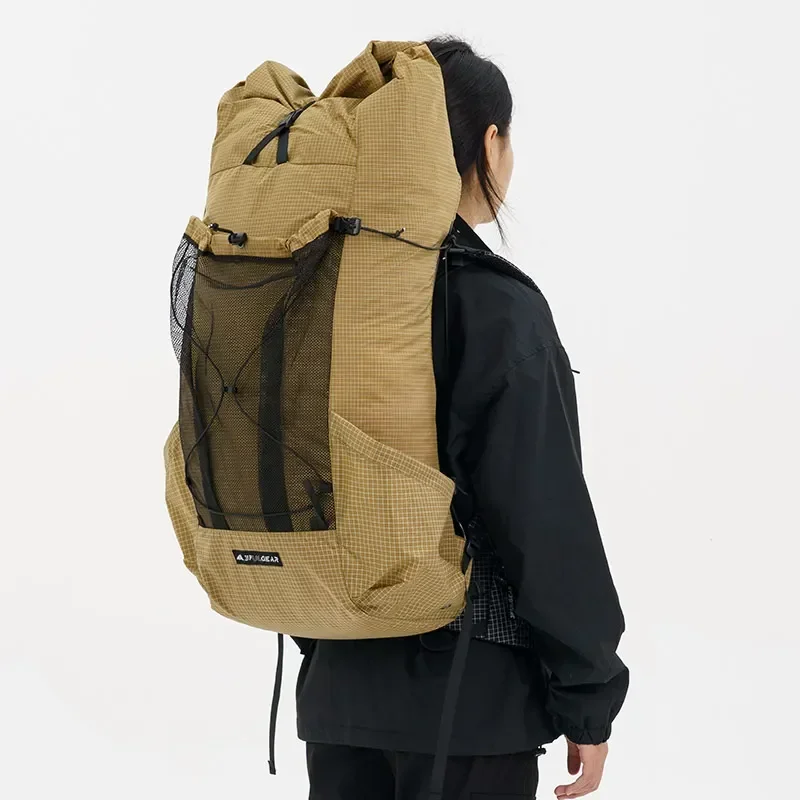 

3F UL GEAR TIANSHAN 35+10L Backpack Outdoor Camping UHWMPE Lightweight Durable Frame Backpack Hiking Mountaineering