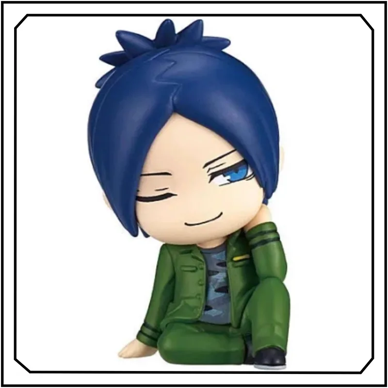 

HITMAN REBORN! Gashapon Hibari Kyōya Reborn Anime Character Creativity Shoulder To Shoulder Modeling Action Figure Gifts A Set