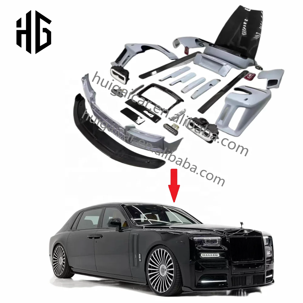 Front-/Heckstoßstange Scheinwerfer-Facelift-Kit Für RR Phantom 8. Generation Altes Design Aktualisieren Auf Neuen Stil Karosseri