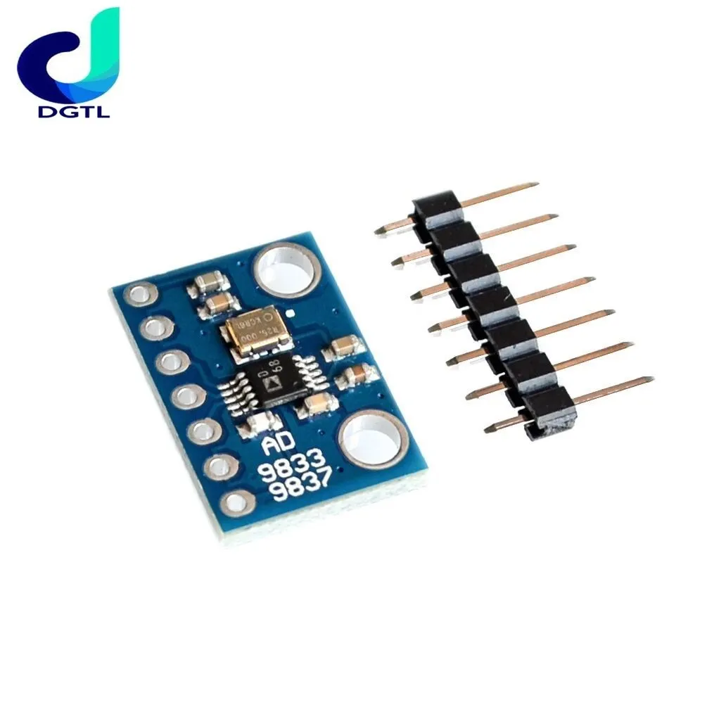 

100PCS AD9833 Programmable Microprocessors Serial Interface Module Sine Square Wave DDS Signal Generator Module