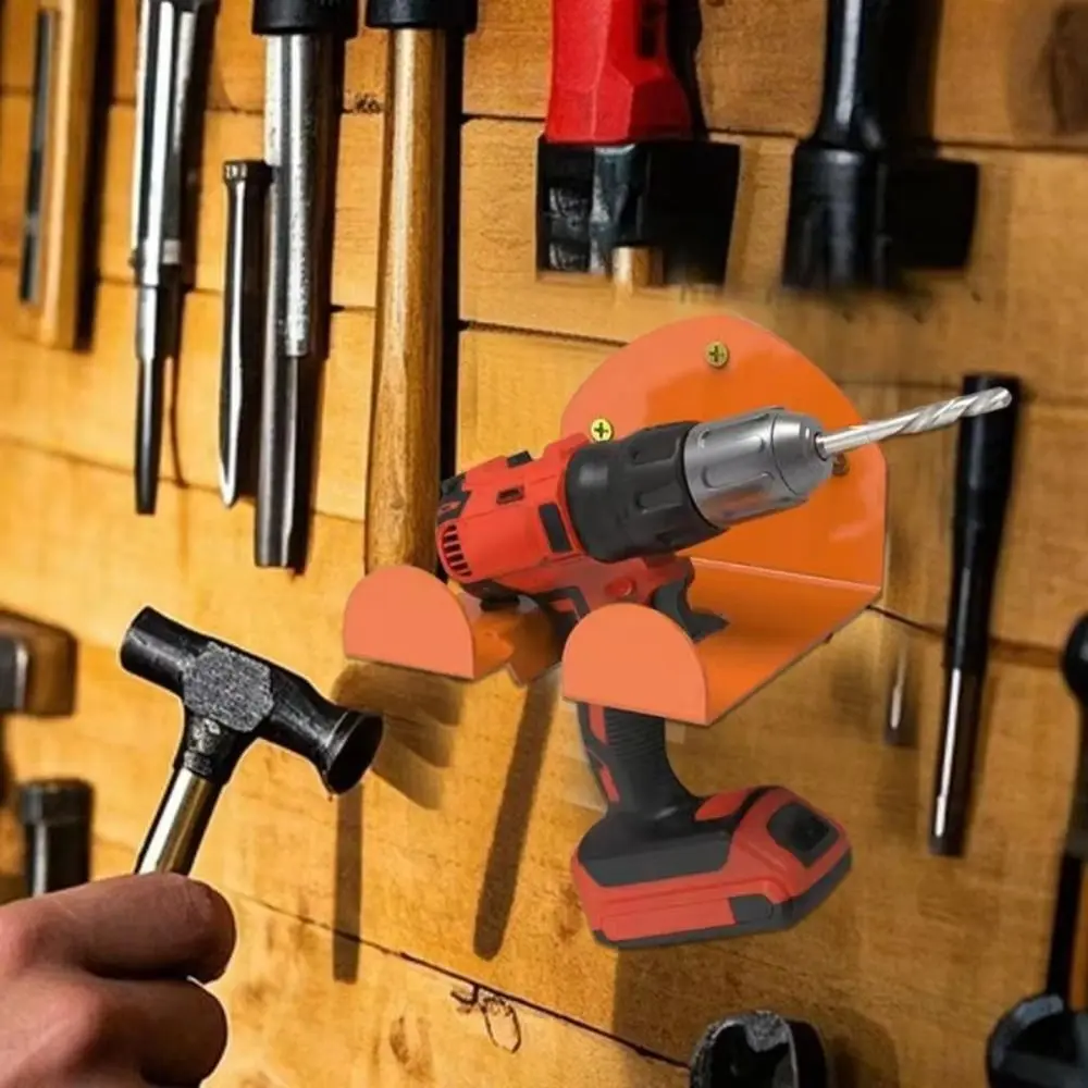 

Прочная настенная подставка-держатель для газонокосилок и электроинструментов, система организации хранения