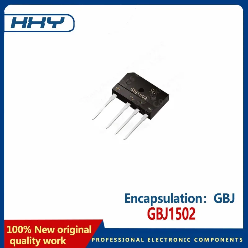 10PCS GBJ1502 Gbj P…