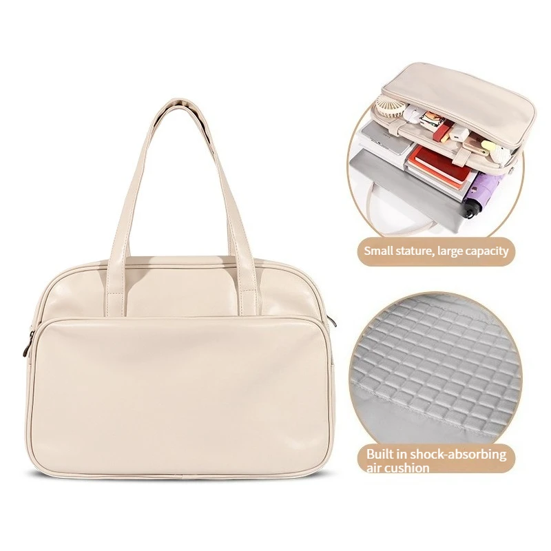 Сумка через плечо на одно плечо, простая повседневная женская сумка большой вместимости, дорожная сумка через плечо, сумка для компьютера 15,6 дюйма