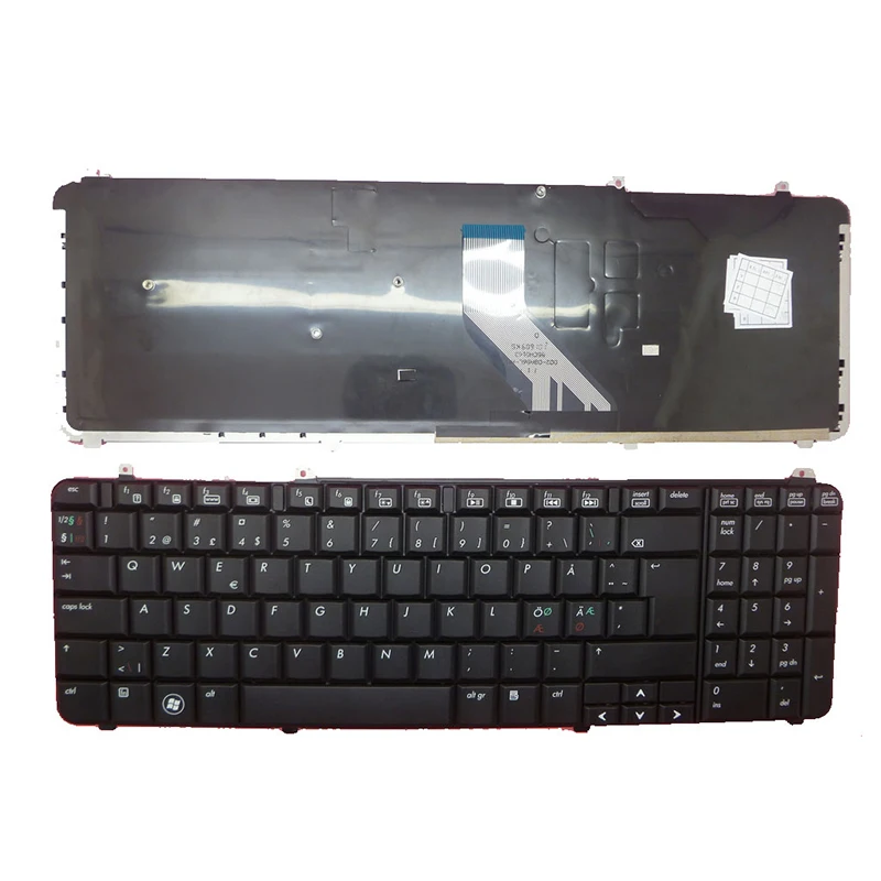 Laptop Keyboard For HP DV6-1000 DV6-2000 518966-DH1 518966-AD1 518966-031 Nordic NE/Korean KR/United Kingdom UK Black