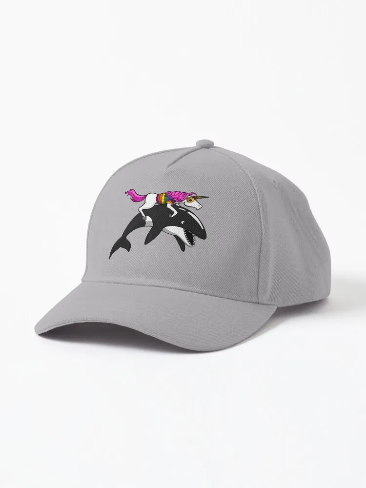 Unicorn Riding Orca Whale Cap For Men Women Summer Outdoor Sun Baseball Hats New Fashion Hat