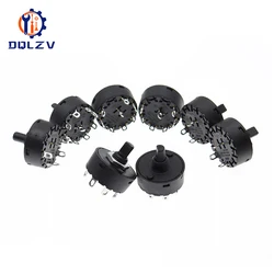High Temperature and High Current Resistant Multi-stage Rotary Gear Switch 2-3-4-5-6 With Juicer Mixer Knob Switch Cap