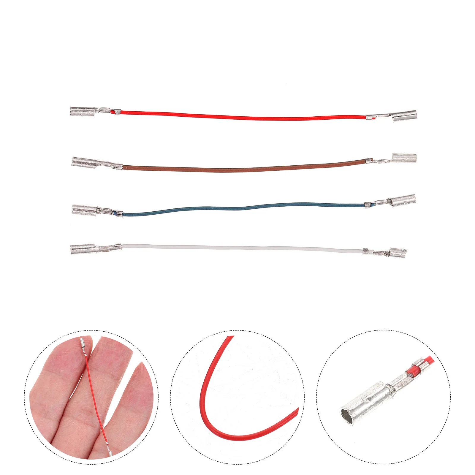 

Eco friendly Plastic Lead Wires for Phonograph Record Player Durable Safe Fine Workmanship Save Space Easy Install Remove