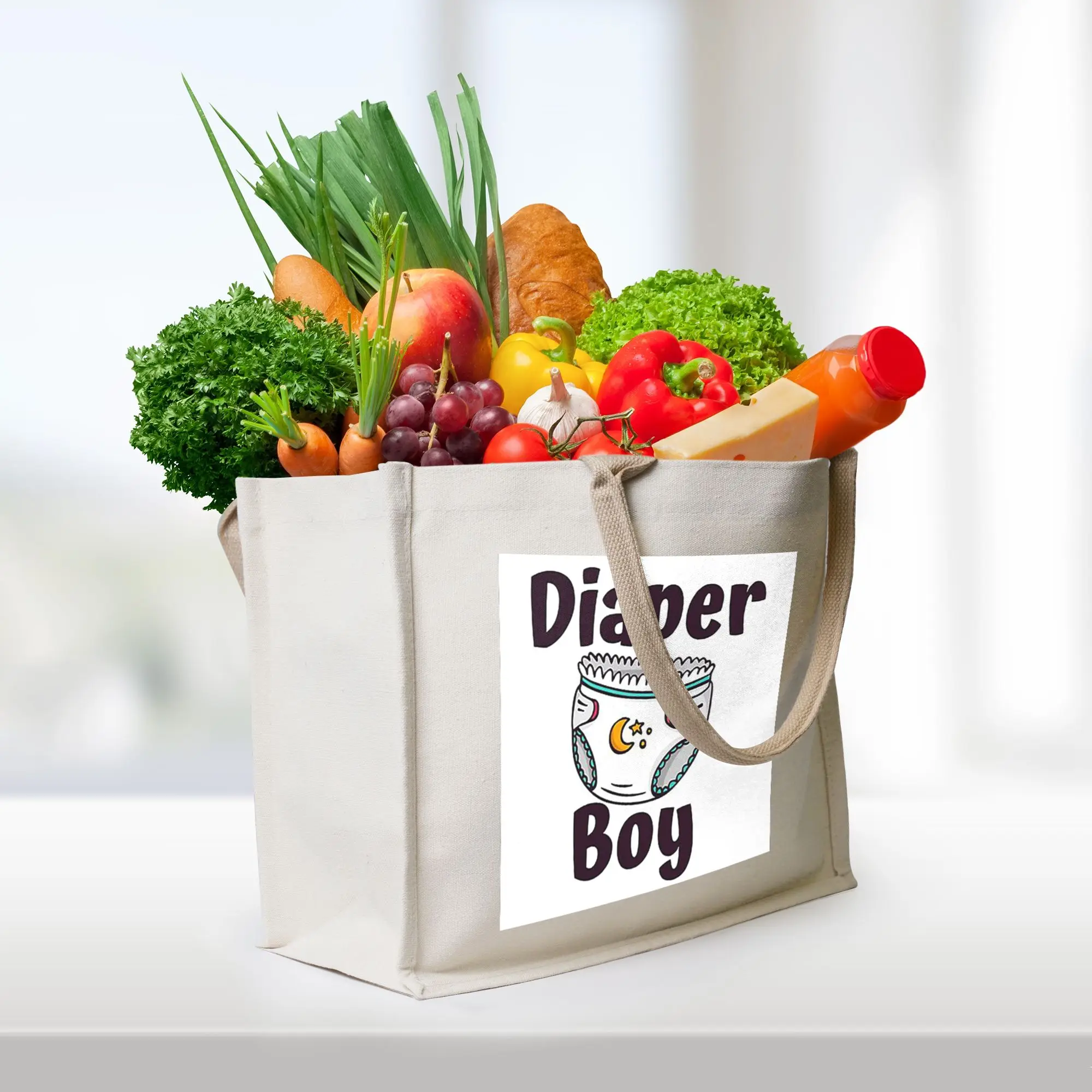 

Сумка-шоппер из холщовой ткани для взрослых (ABDL/DDLG), женская сумка через плечо, дорожная сумка-тоут