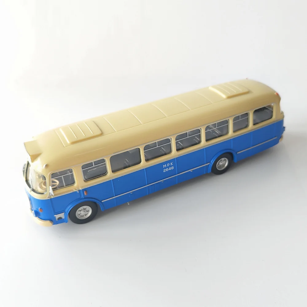 Die-casting 1/43 Scale Bus Skoda Car Bus Poland Bus Toy Collection Car Plastic Simulation Model Children\'s Toy Gift