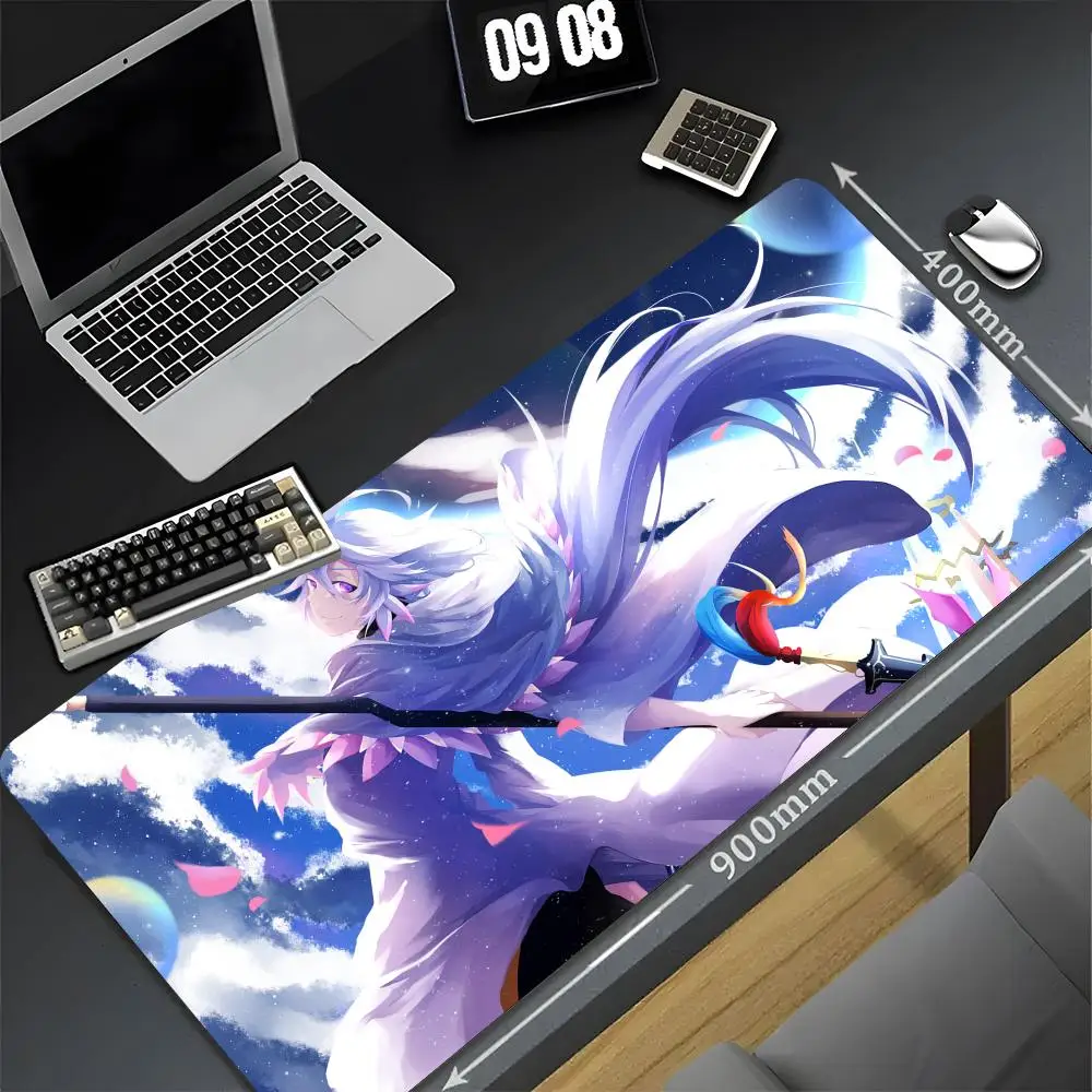 f-FateGrand Order Mouse Pad 90x40 cm Kawaii Desk Mat Xxl debauchery Pc Gamer Gaming Computer Offices Mousepad Keyboard