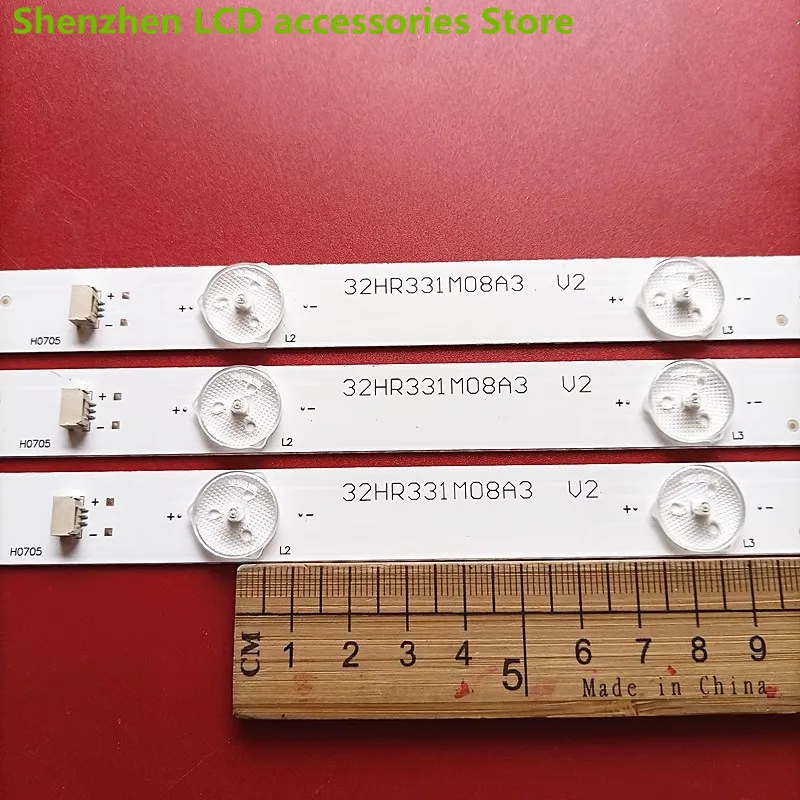 الأصلي ل 32 بوصة B32A380 L32F1600B L32B2810 LE32D99 32HR331M08A3 588 مللي متر 8LED 3 فولت 100% جديد LED الخلفية قطاع