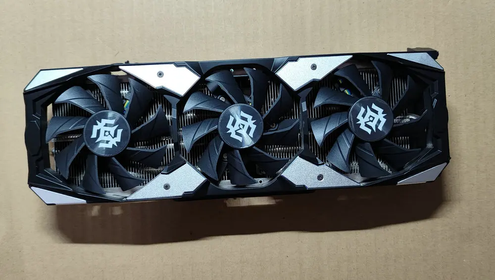 

Охладитель для видеокарты Zotac RTX2080Ti, радиатор с задней пластиной