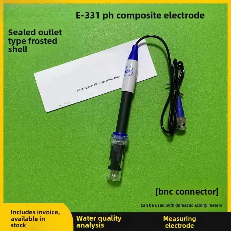 E-331/E-331B/E-331D Plastic Case pH Composite Electrode E-331D pH Probe Sensing
