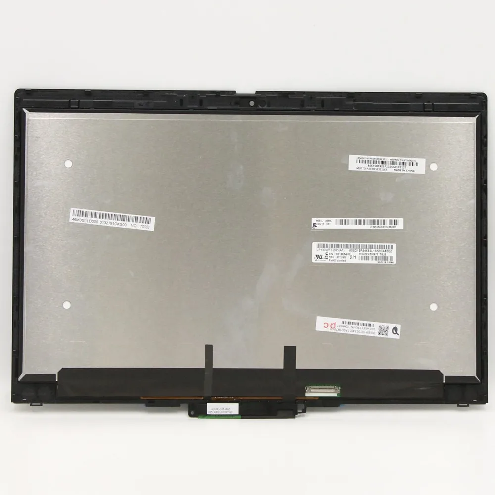 X390 Yoga LCD Screen Panel 02HM857 02HM858 02HM859 5M10V24625 02HM861 02HM862 For Lenovo Yoga X390 Display FHD Matrix