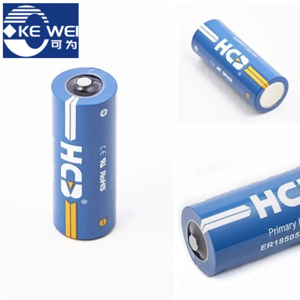 HCB ER18505 3.6V 4000mAh Li-SOCL2 wodoodporne baterie do alarmów, urządzeń zabezpieczających elektronikę samochodową, wodomierz itp.