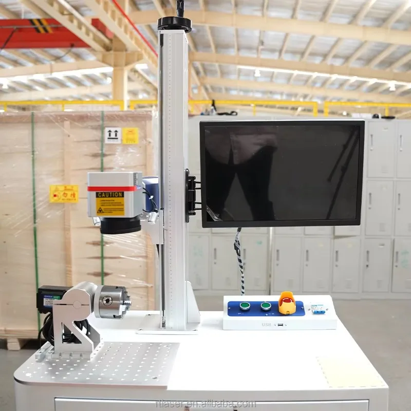 50 واط 100 واط حار بيع آلة وسم الألياف للخاتم والسوار نمط شخصي/نقش الحروف