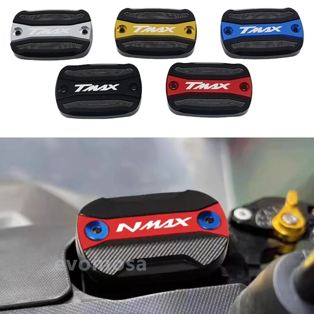 

For YAMAHA NMAX125 NMAX155 N-max Modification Parts Aluminum Motorcycle CNC Front Brake Reservoir Fluid Tank Oil Cup Cover