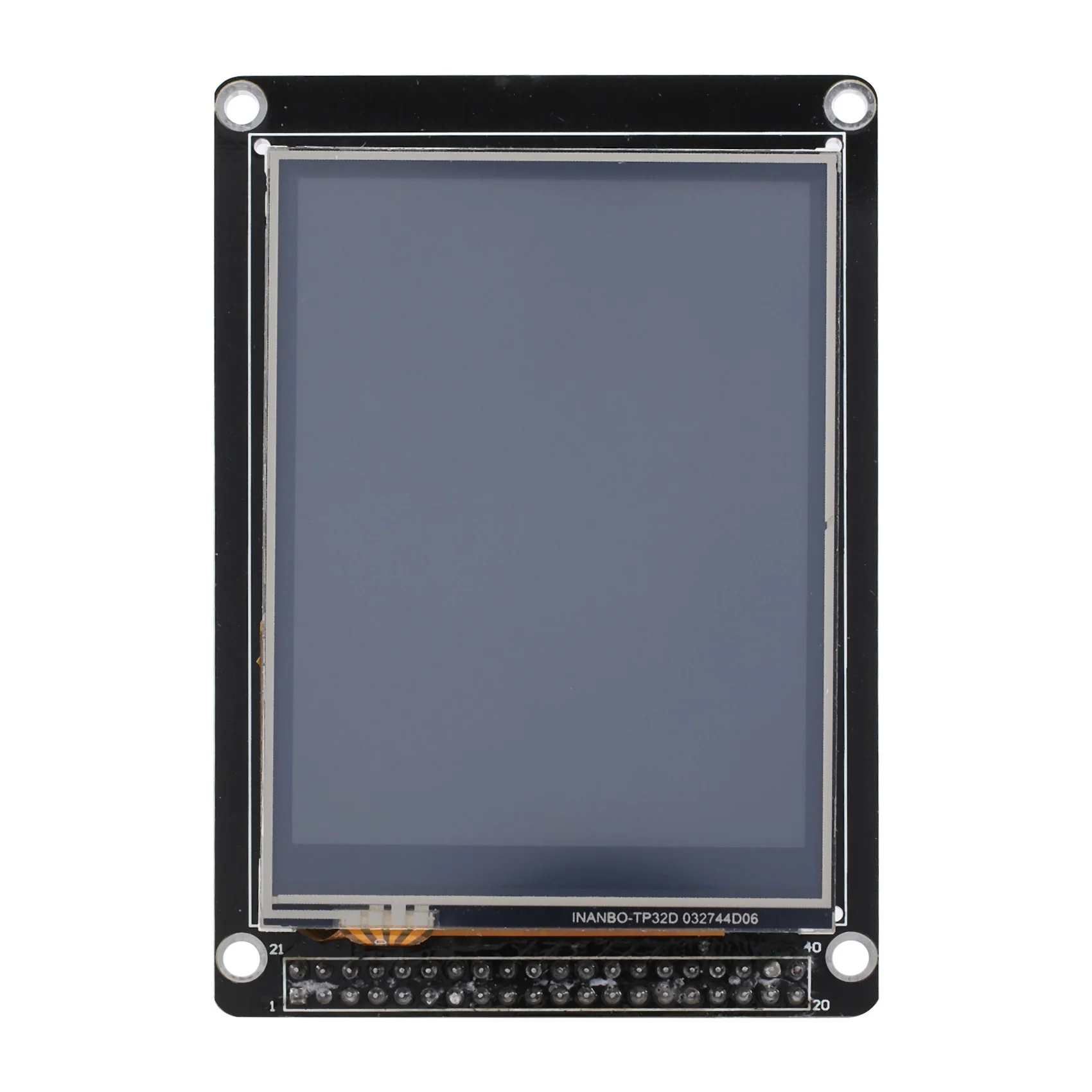 3.2 นิ้วจอแสดงผล TFT LCD โมดูล 3.3V หน้าจอสัมผัสแบบ Resistive 320X240 พร้อมช่องใส่การ์ด SD สําหรับ Mega 2560