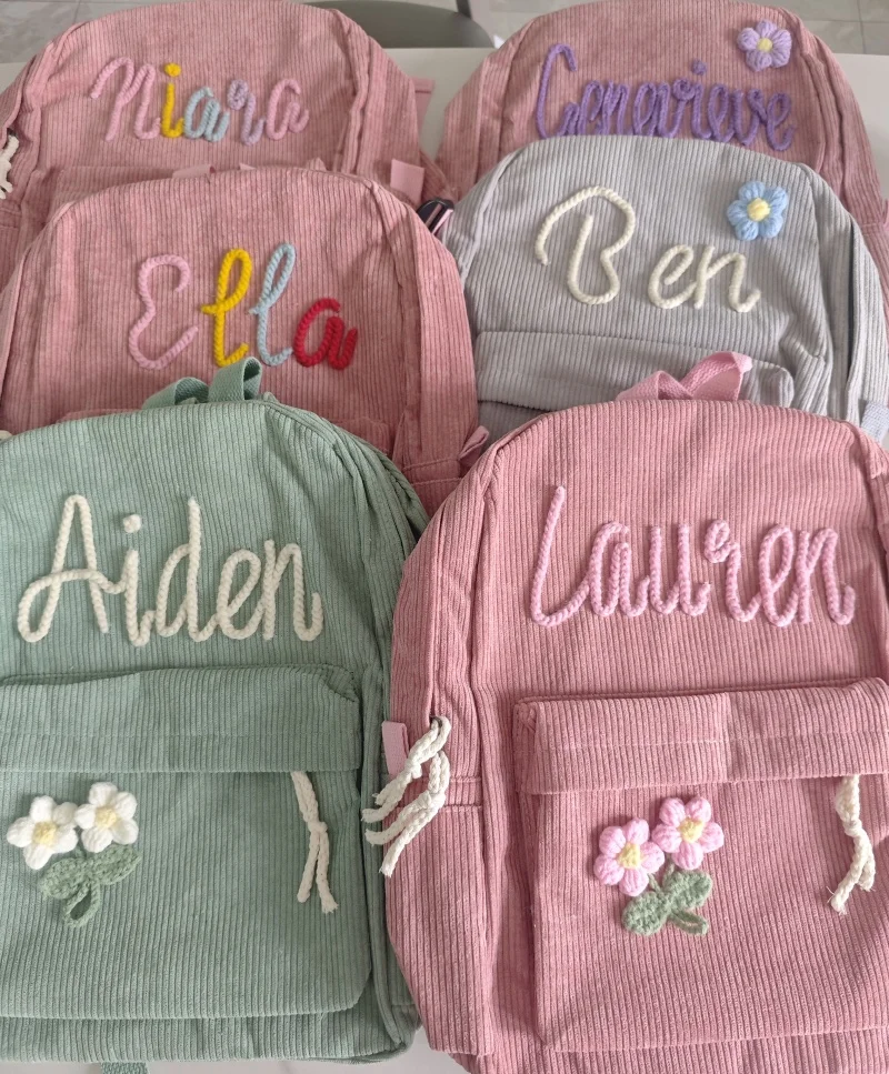 Рисунок 5 - Вельветовый рюкзак ручной работы