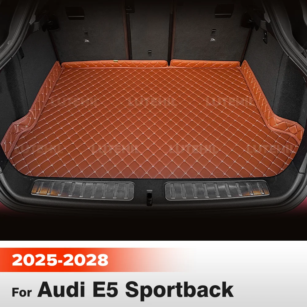 

For Audi E5 Sportback 2025 2026 2027 2028 Car Trunk Mat Car Cargo Liner Protective Pad Interior Protector Accessories Custom Car